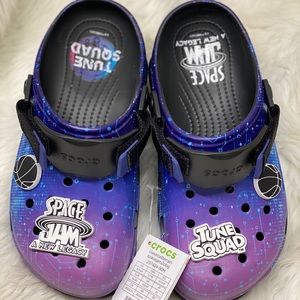 NWT Space Jam Crocs